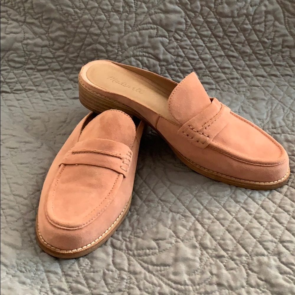 Madewell The Elinor Loafer Mule- Dusty Clay